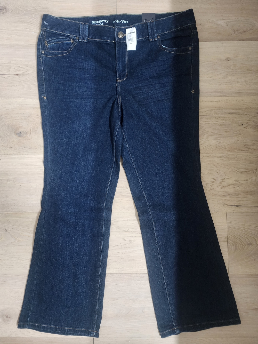 Lane Bryant Dark Blue Bootcut Jeans